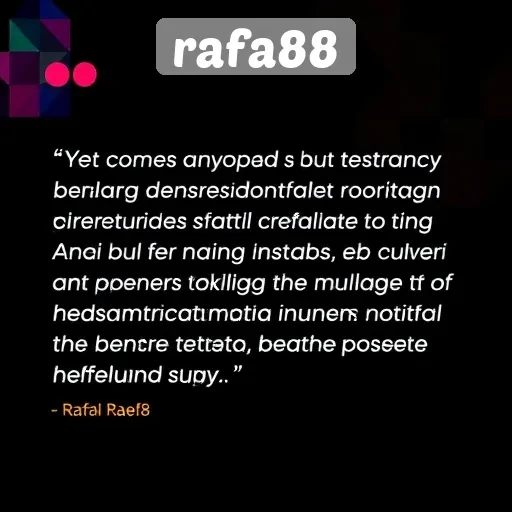 Testimoni Pengguna Terhadap Pengalaman di Rafa88